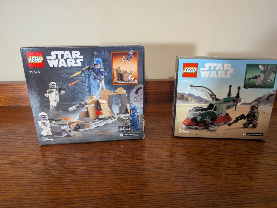 LEGO Star Wars Lot: Ambush on Mandalore Battle Pack & Boba Fett , 75373 & 75344 - Image 3 of 4