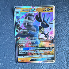 Pokemon Company Lucario GX SM100 Sun & Moon Promo Full Art Holo English 2018 on eBay