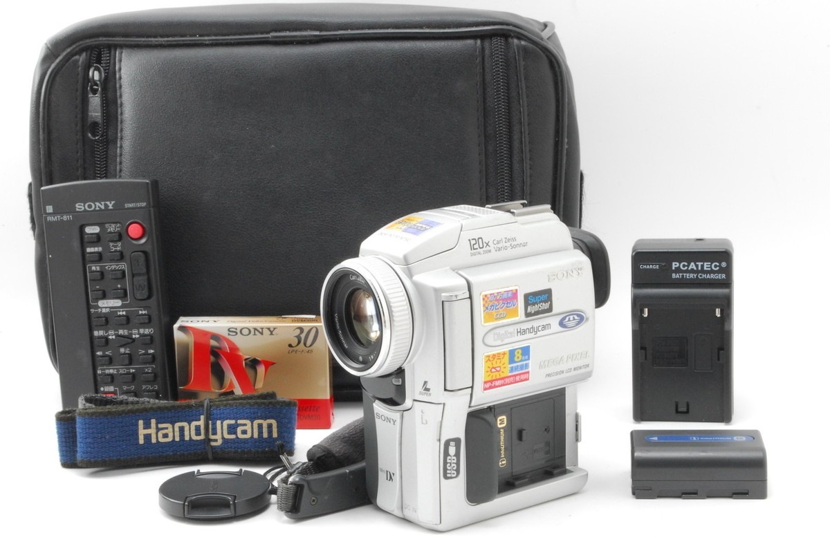 動作品　SONY miniDV HANDYCAM DCR-PC110 Sony Handycam DCR-PC110 Mini DV Hybrid Camcorder Nightshot