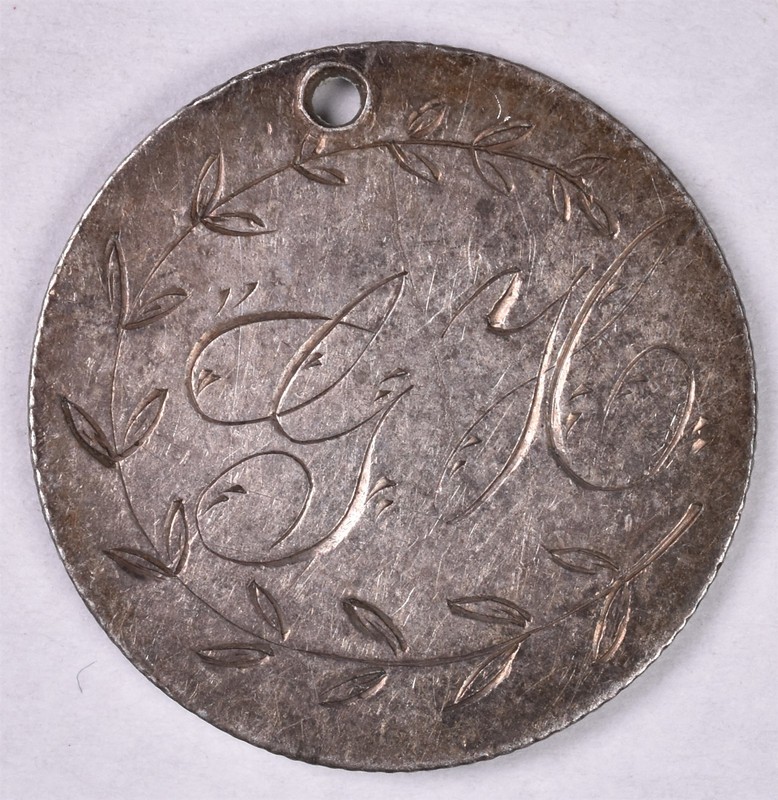 1887 Seated Liberty Silver Dime - Love Token 