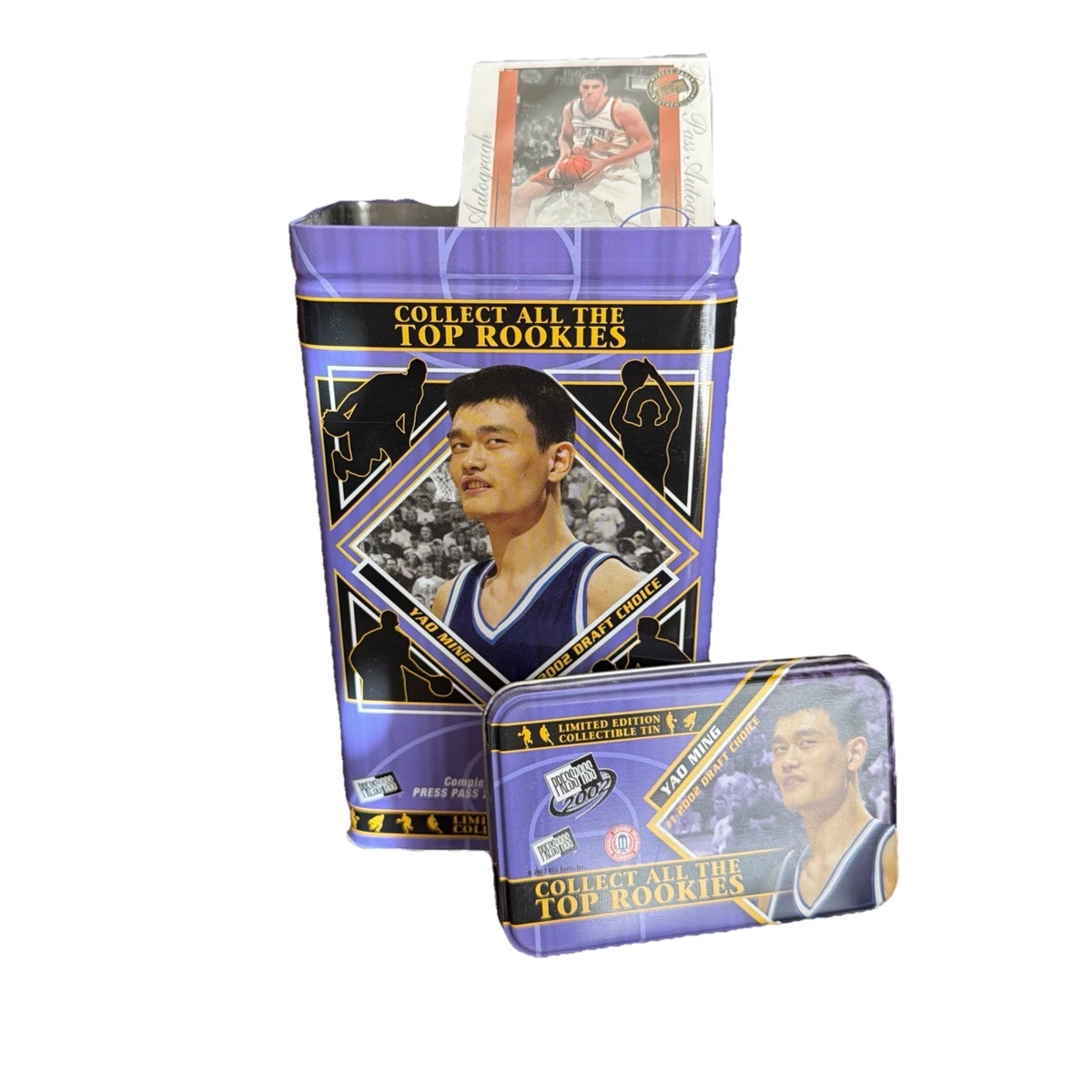 Yao Ming Basketball Autographed ungraded Sports Trading Cards