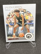 Jalen Green 2021-22 Panini Chronicles Draft Picks Hoops Retro #54 Red /149 (RC)