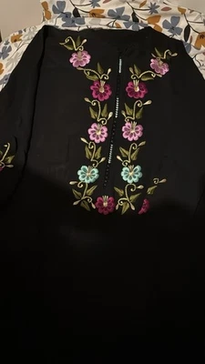gandoura Marocaine Brodé - Photo 1/2