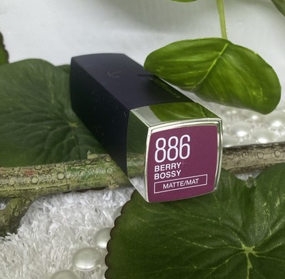 Maybelline ColorSensational Lipstick Lippenstift 886 BERRY BOSSY matt 4,4g *neu*