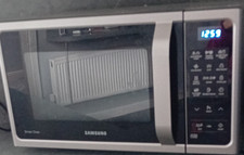 Samsung MC28H5013AS Microwave Oven 1400W Silver/Black Grill Auto Cook