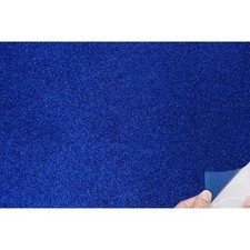 Allgala XL Glitter EVA Foam Sheets 12-Pack 12x16", Royal, for Crafts DIY