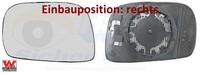 VAN Wezel 3701836 Spiegelglas FüR AußEnspiegel Rechts FüR Opel FüR Suzuki