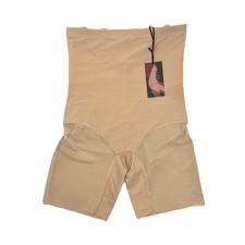 Honeylove Shapewear Women  s Super Power Short Size 1X Sand Sculptwear New
