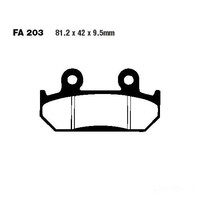 Bremsbelag BremsbeläGe EBC FA203 Vorne FüR Honda CBR 600 F Bj. 1991-1994