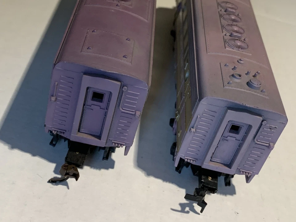 HO Scale Tyco/Mantua Atlantic Coast Line Engine & B Unit 3571 TESTED  (L) - Image 4 of 4