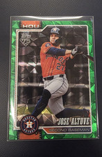 Topps 2022 Series 1 Jose Altuve Green Foil #278 /99 Houston Astros