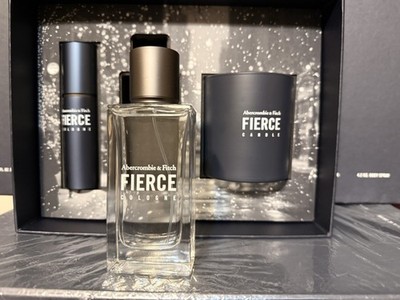 Abercrombie & Fitch Fierce Cologne New Gift Set of Fierce Items
