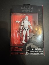 Hasbro Star Wars The Black Series First Order Stormtrooper Figure 3.75  Sealed