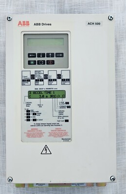 ABB ACH500 10HP AC Drive     ACH501-010-4-L0P2 USED