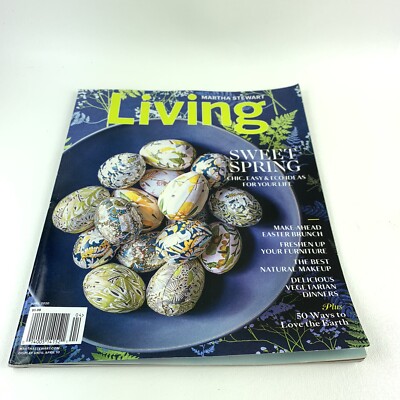 Martha Stewart Living   April 2020  Sweet Spring Eggs Easter Brunch