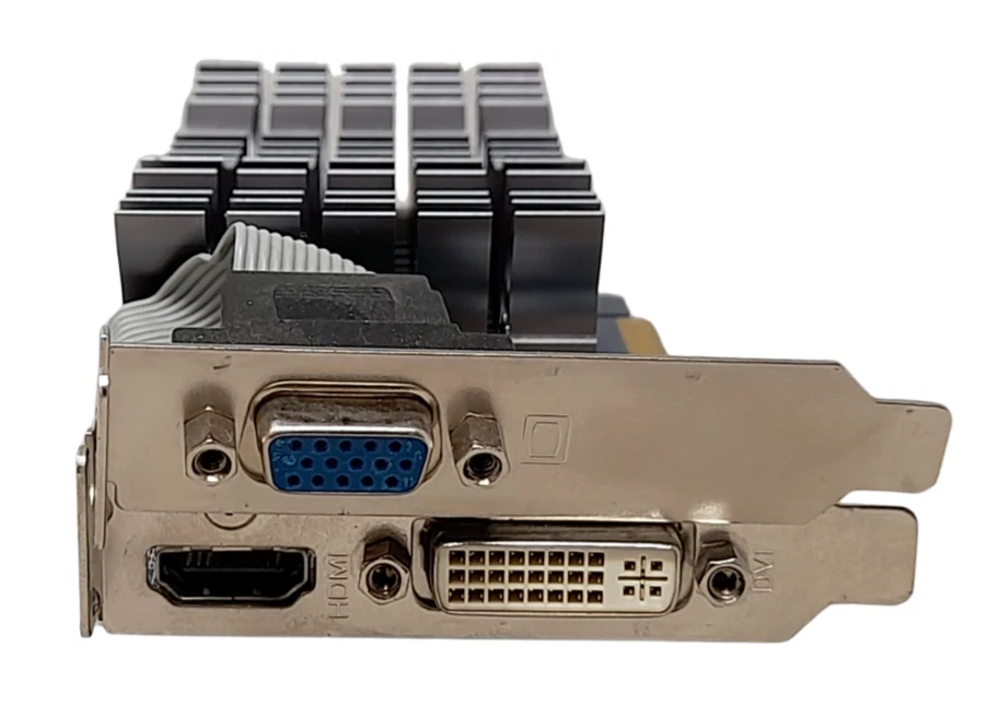 Asus EN210 SILENT/DI/512MD3/V2 512MB DDR3 Low Profile Graphics Card - Image 2 of 2