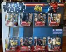 Star Wars Movie Heroes Bonus Value 8 Figure Pack A4110(25sc)-NIB
