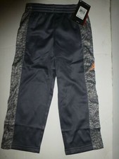 Nike Jordan Jumpman Boys Size 4 Dark Grey Therma Fit Athletic Pants 851381 New
