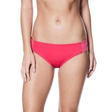 Nike Swim Women's Glow Side Inset Bikini Bottom Tropical Pink