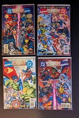 DC Versus Marvel - Superman - Hulk - Batman - Captain America - Preview Book - Image 1 of 4