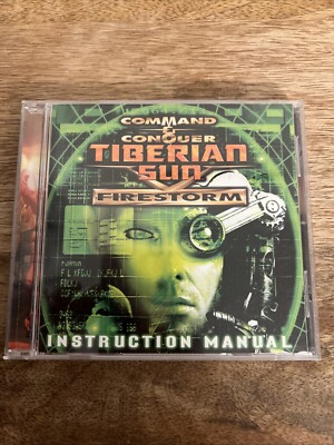 Command & Conquer Tiberian Sun Firestorm Video Game Pc Cd-ROM T-Teen