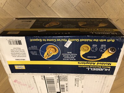 HUBBELL WIRING DEVICE-KELLEMS HBL61CM55 Marine Adapter