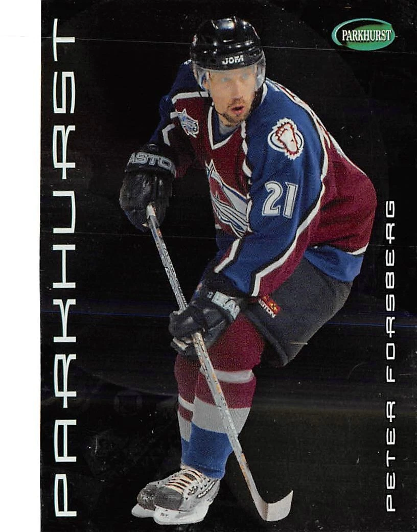 2001-02 Parkhurst Silver #8 Peter Forsberg /500
