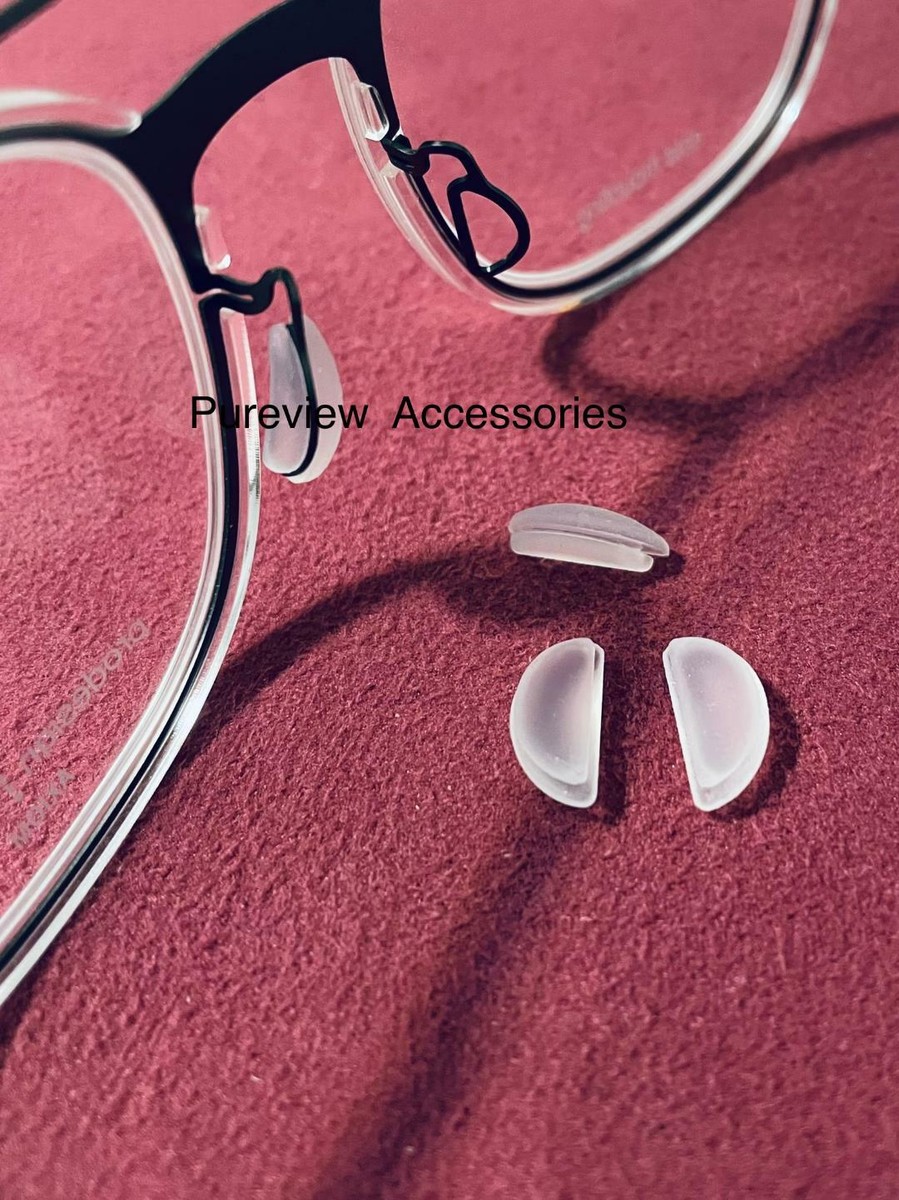 x2 Pairs Nose Pads for Prodesign Denmark Eyeglasses Silicone  display picture 1