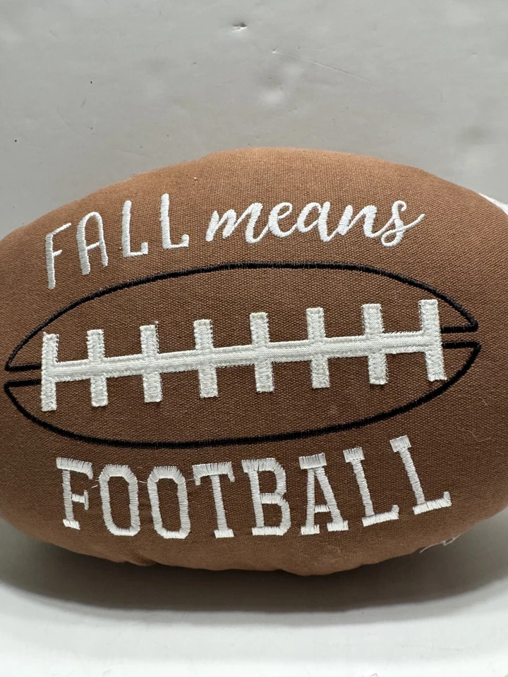 Decorative Pillow "Fall means Football” Foto 3 de 4