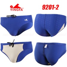 YINGFA 9201-2 MEN S COMPETITION RACING TRAINING SWIMMING BRIEFS TRUNKS M Sz24/26