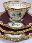 C1813-1840 Flight Barr & Barr Worcester 4-PIECE ARMORIAL PLACE SETTING
