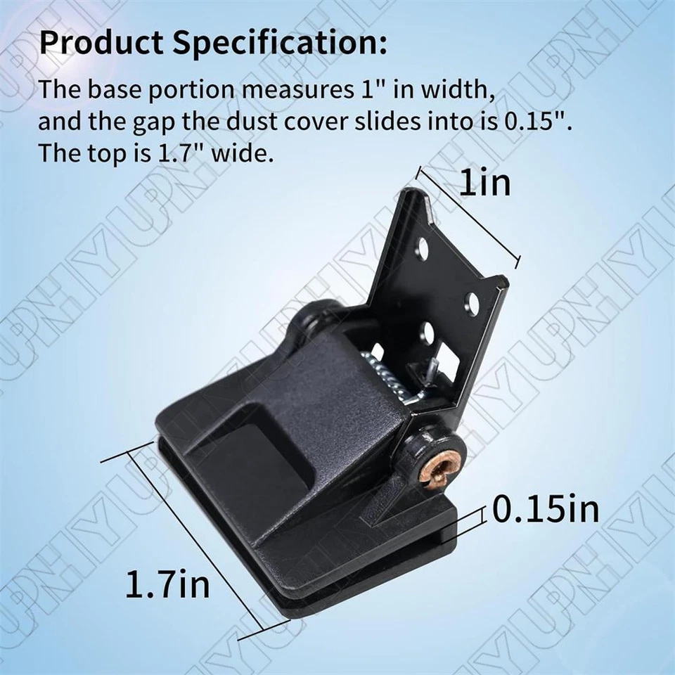 2 Pcs Dust Cover Hinge Turntable Parts Fit for Sony PS-11,PS-22,Yamaha-P-200 - Image 2 of 4