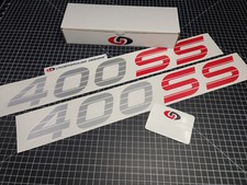 400 Ss Decals 2pk Truck Bedside Racing Stickers Fits 1990-1993 Chevy Silverado