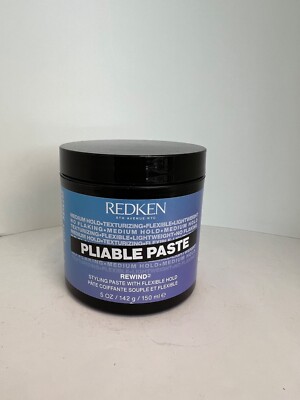 Redken Pliable Paste 5 oz Medium Hold Texturizing Hair Paste