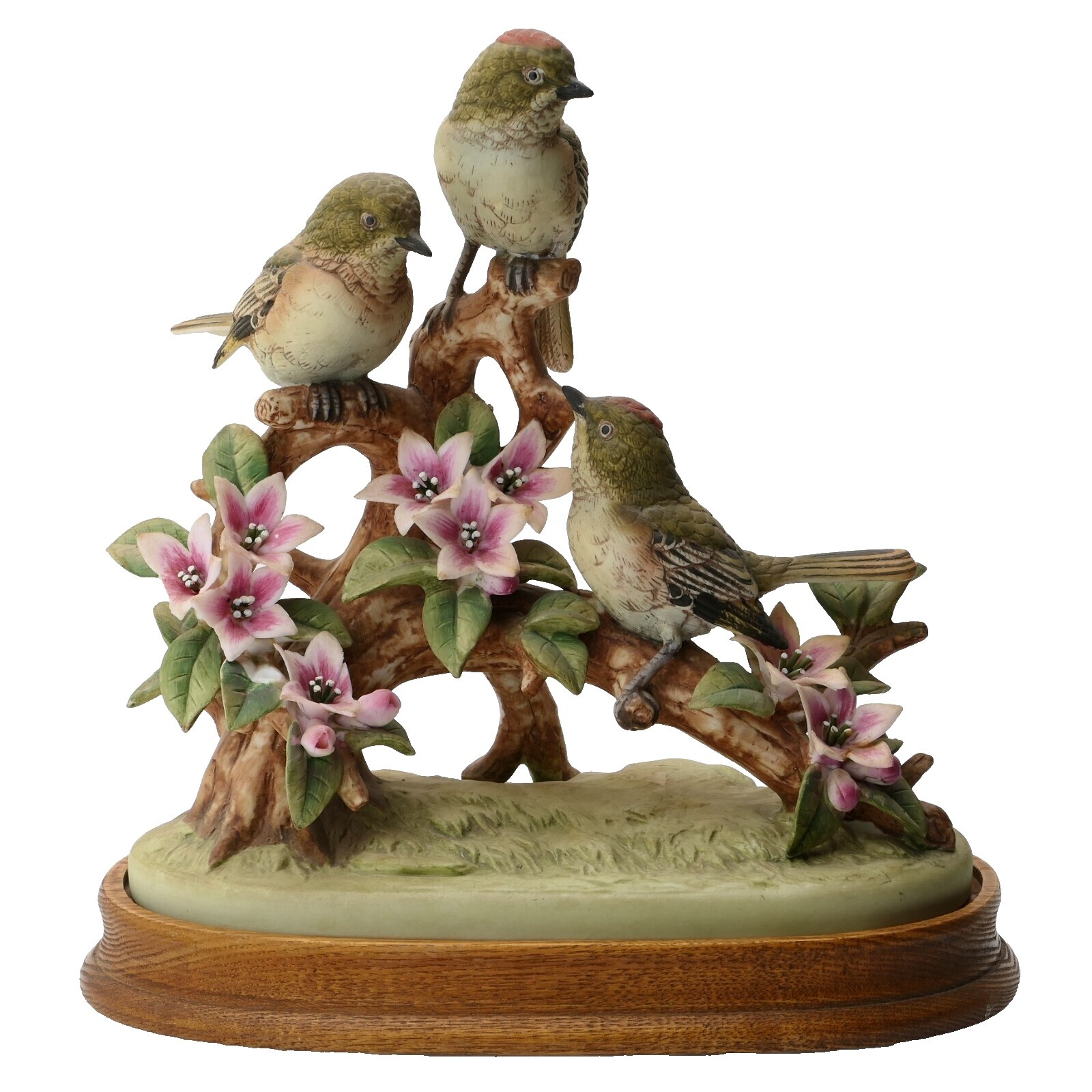 アメリカ1980年代Andreaの美しい瞳で躍動感のあるつがいのハト陶器愛の象徴 Andrea Porcelain Birds | eBay