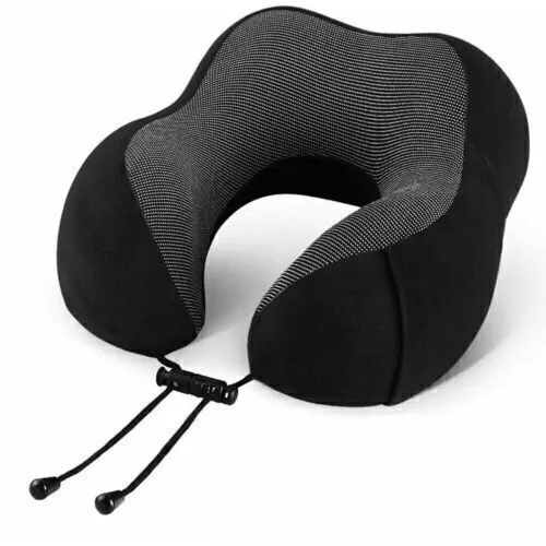 New Memory Foam U Shaped Travel Pillow Neck Support Soft Head Rest Car Plane A - Picture 12 of 24