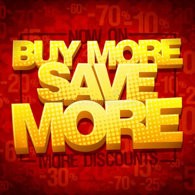 Buy more save more