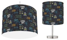 LEVEL UP GAMING xbox ps  Ceiling Lamp Shade , Stick Lamp or Bundle Reusable