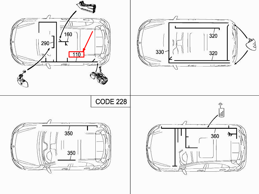 MERCEDES-BENZ A W176 Fuel System Wiring Harness A1565405005