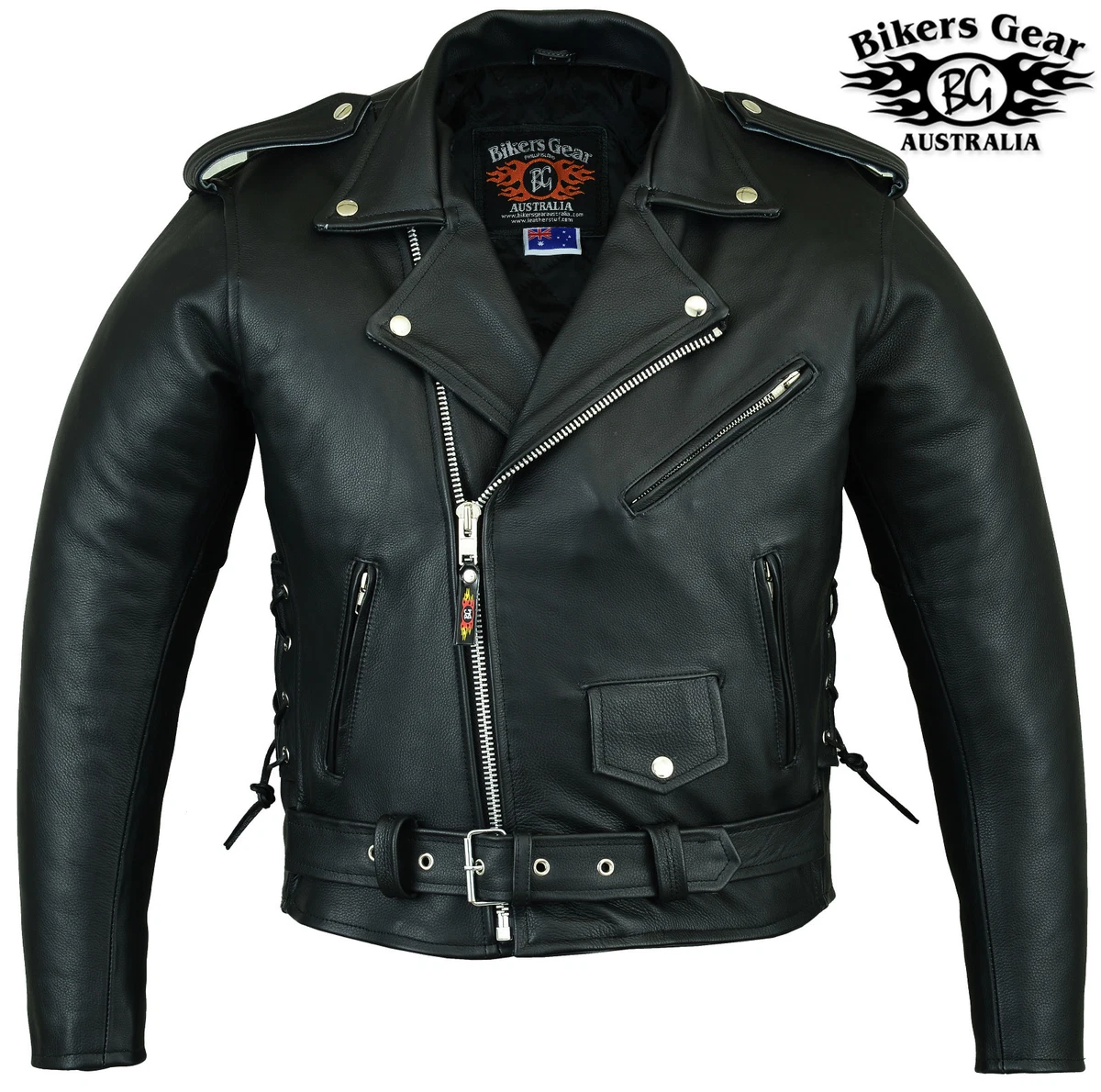 Leather touring jacket clearance
