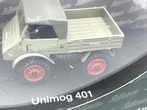 Schuco 03112 Unimog 401 Grigio in 1:43# NIB NI - Immagine 3 di 4