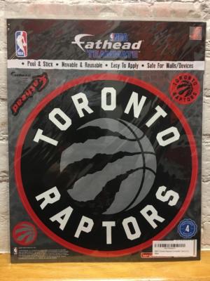 Toronto Raptors NBA Fathead Teammates Peel & Stick Vinyl Decal Corn Hole Decals