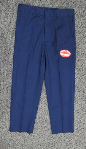 School Uniform Pants, Navy Blue OR Tan, Flat Front, Size 10 10S Adjustable Waist - Picture 2 of 24