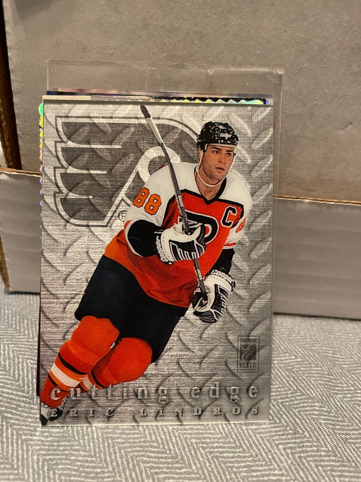 1995-96 Donruss Elite Cutting Edge #1 Eric Lindros/2500 FLYERS! DS1