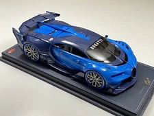 MR COLLECTION MODELS 1/18 BUG05A BUGATTI VISION GRAN TURISMO Blue (autoart Bbr)