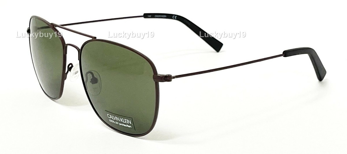 NWT Calvin Klein CK19132S Brown Green Men Sunglasses Gift  display picture 3