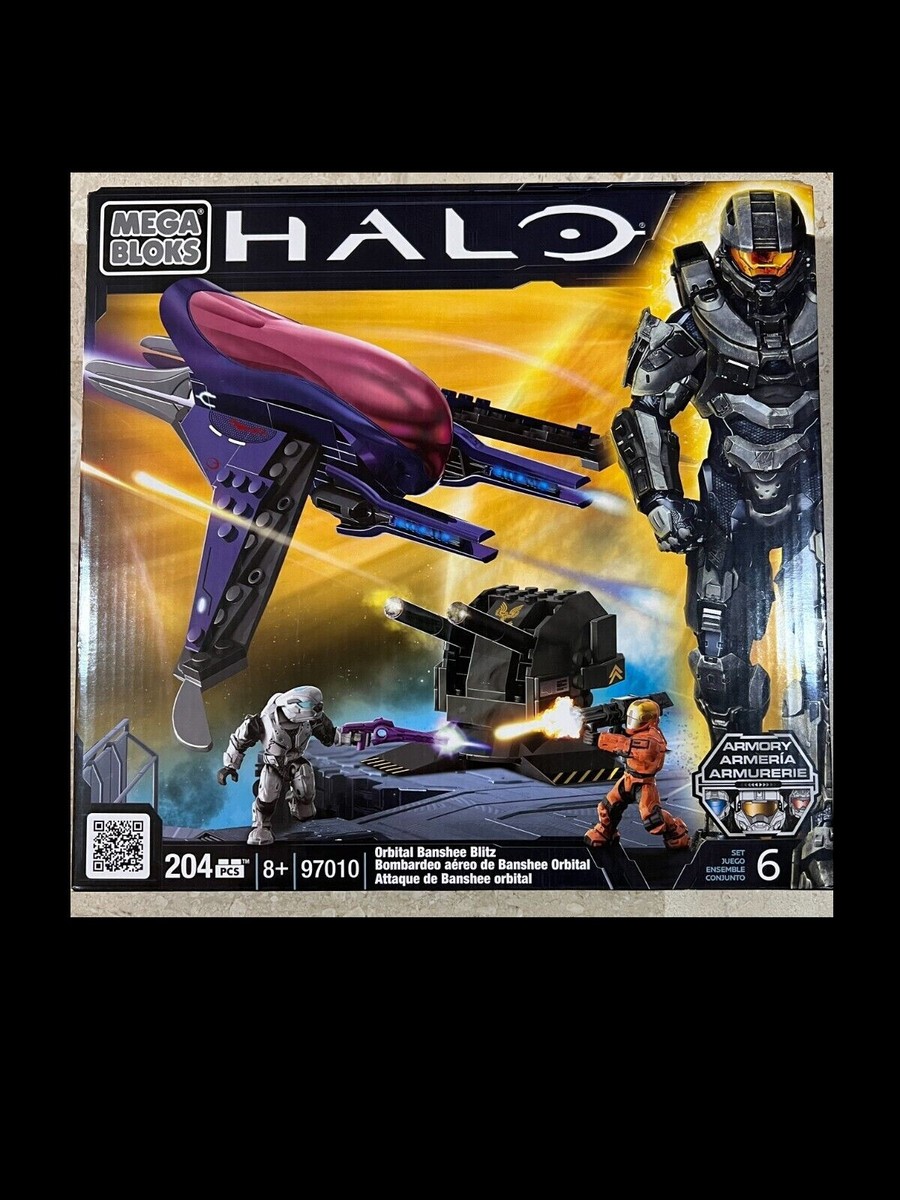 Halo Mega Bloks Halo Orbital Banshee Blitz 97010 Sealed Brand New FREE  SHIPPING