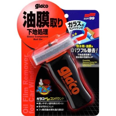 * SOFT99 Glaco 04101 Window Care Oil film Glass Compound 100ml Cleaner Roll-On