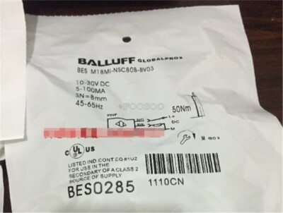 1Pc New Balluff Bes M18MI-NSC80B-BV03 nh