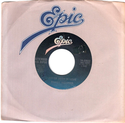 Randy Meisner   Never Been In Love 1982 Epic Country Rock VG+